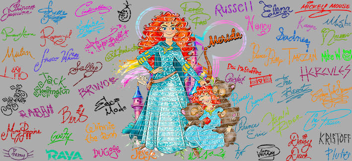 16oz Disney style-D-1288